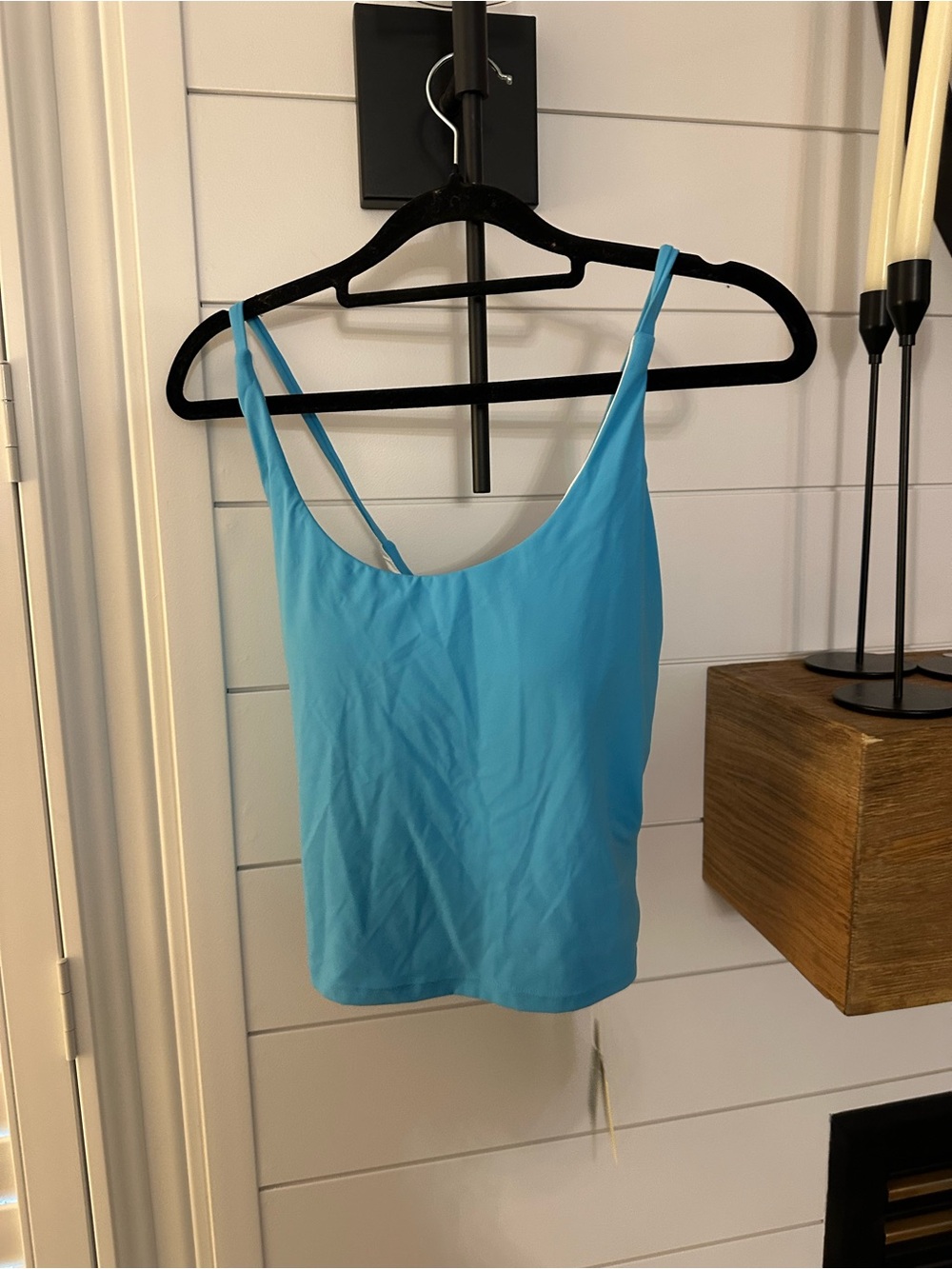 HALARA UltraSculpt Blue Scoop Neck Tank
